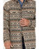Scully Men's Southwestern Stripe Print Jacquard Shacket, Tan, hi-res