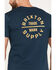 Brixton Men's Oath Logo Short Sleeve Graphic T-Shirt, Teal, hi-res
