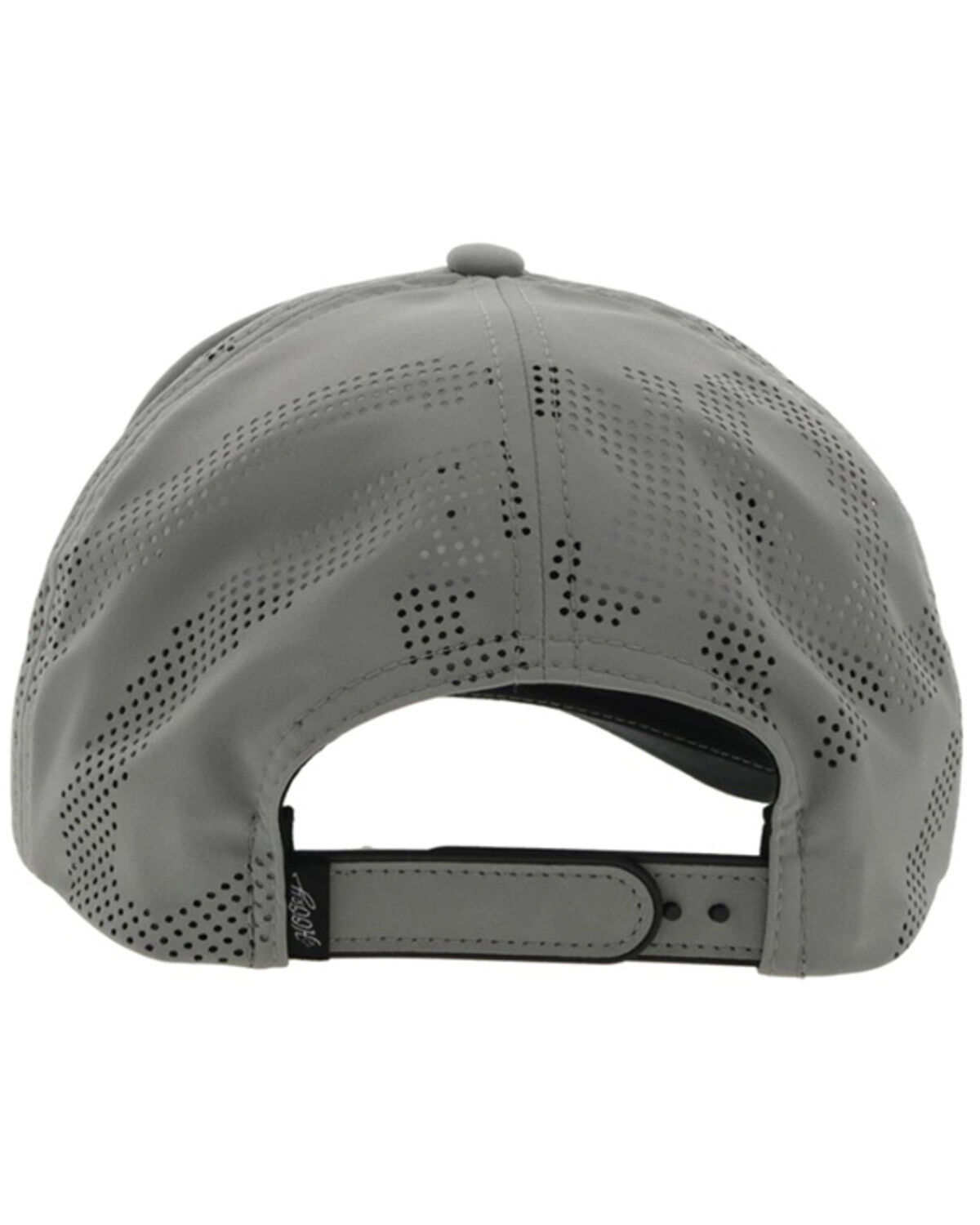 Image #2 - Hooey Men's Golf Logo Embroidered Trucker Cap, Grey, hi-res
