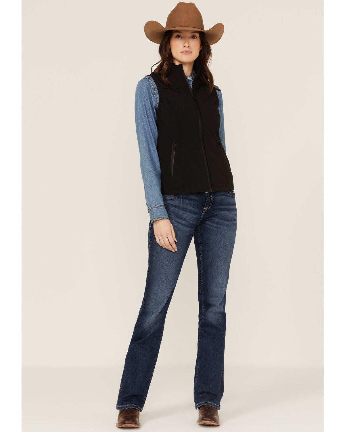 Image #2 - RANK 45&reg; Women's Softshell Riding Vest, , hi-res
