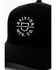 Brixton Men's Crest Mesh-Back Baseball Cap, Black, hi-res