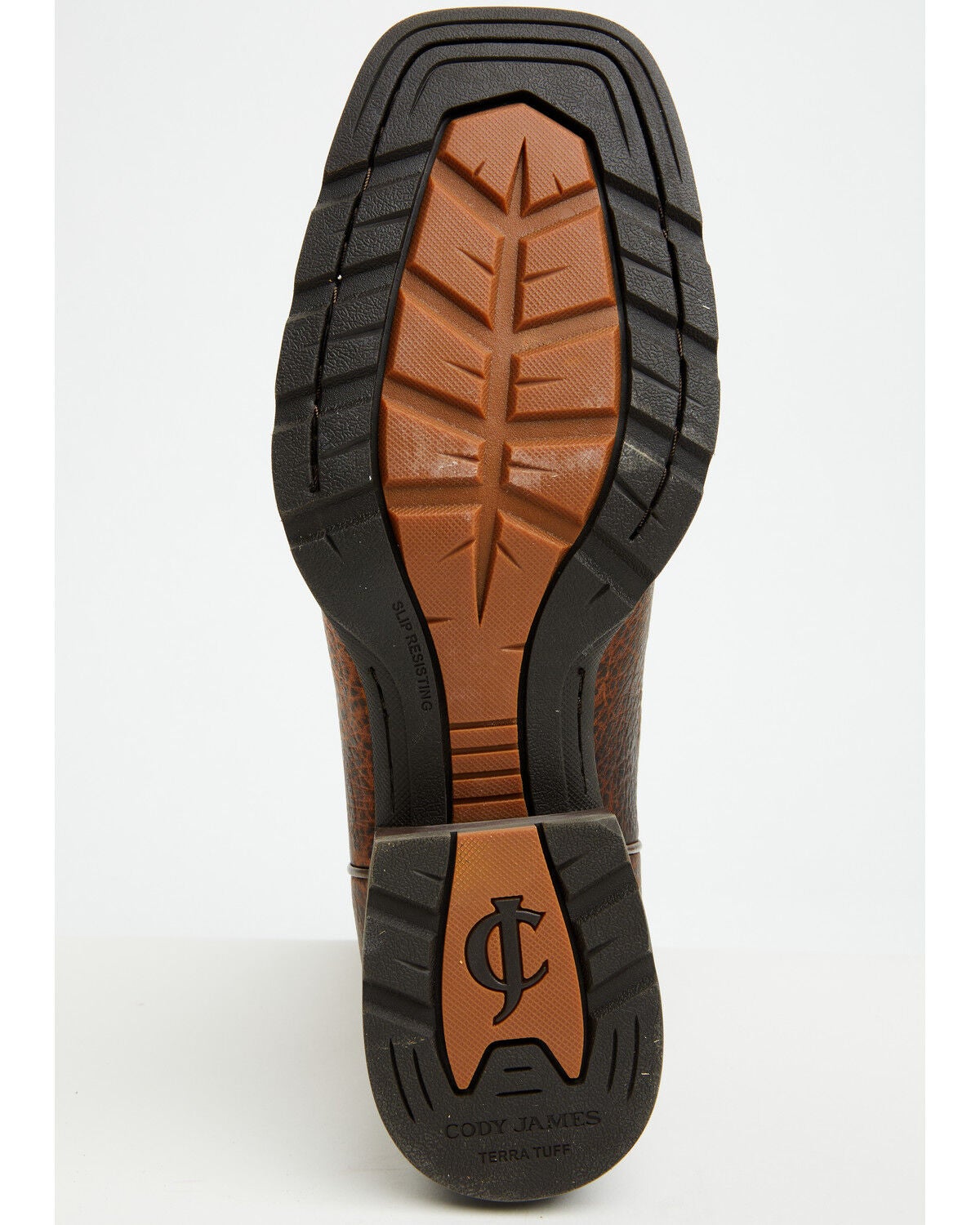 Image #7 - Cody James Men's Ranger Performance Western Boots - Broad Square Toe, Brown, hi-res
