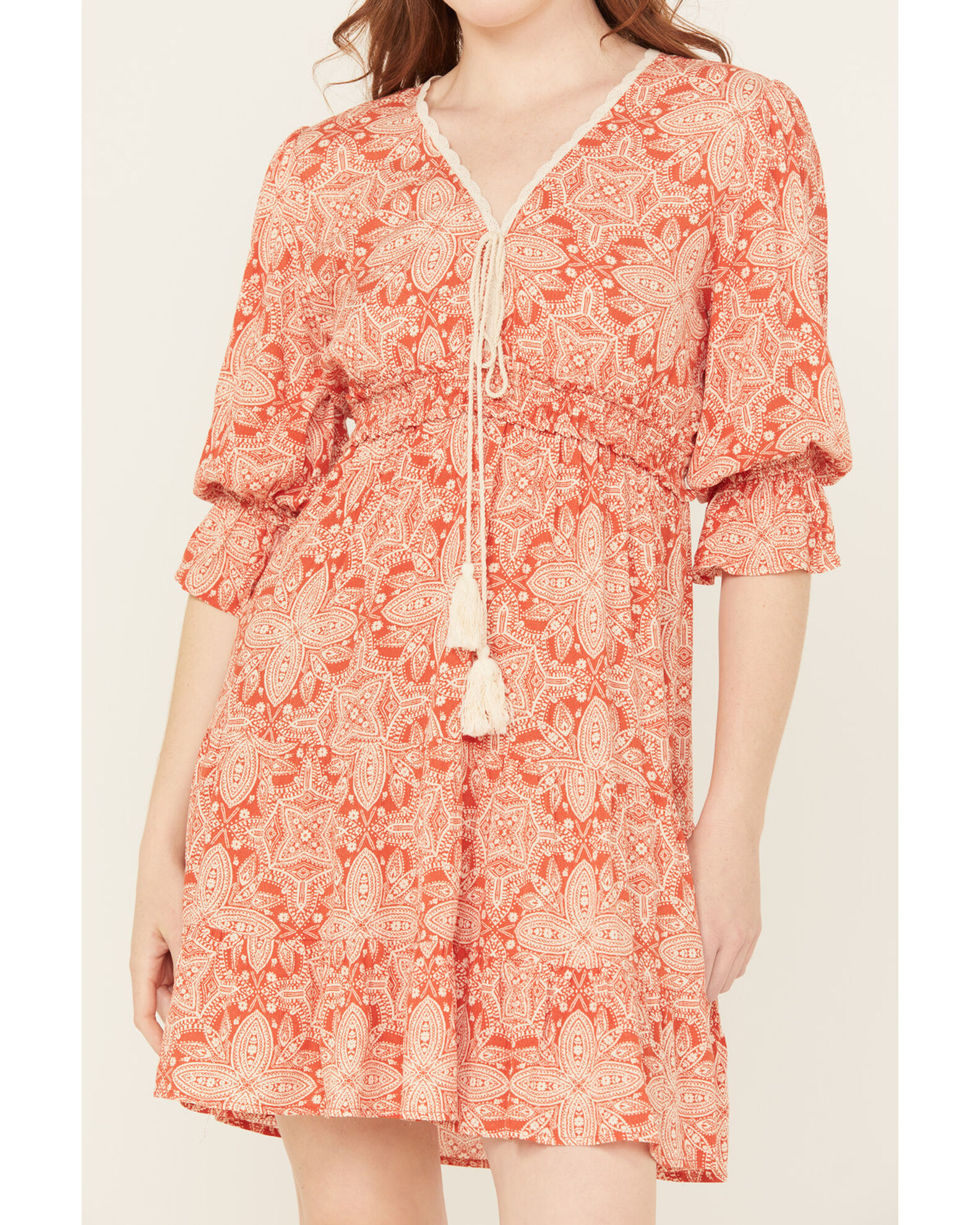 Product Name Wild Moss Women s Medallion Print Dress