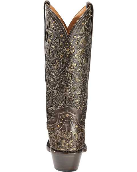 Image #7 - Lucchese Handcrafted 1883 Sierra Lasercut Inlay Western Boots - Snip Toe, , hi-res
