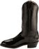 Image #3 - Justin Uniform Western Boots - Round Toe, Black, hi-res