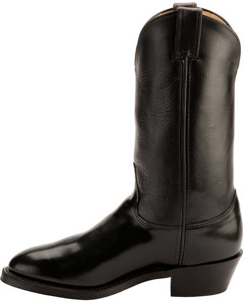 Justin Men's 12" Western Boots, Black, hi-res
