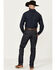 Image #3 - Kimes Ranch Men's Raw James Low Straight Bootcut Jeans, Blue, hi-res