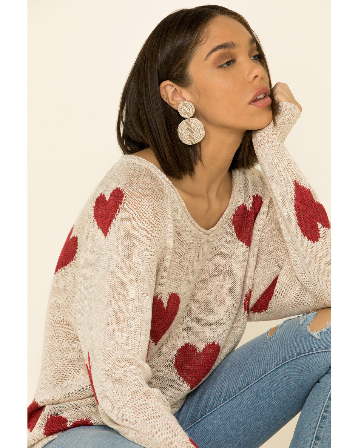 blank paige star sweater