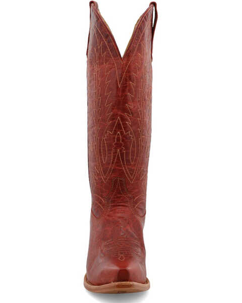 Image #4 - Black Star Women's Victoria Tall Western Boots - Snip Toe, Red, hi-res