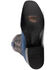 Image #7 - Ferrini Men's Roughrider Western Boots - Square Toe, Black, hi-res