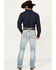 Image #3 - Cody James Men's Cowboy Wash Jackson Slim Straight Stretch Denim Jeans, Light Wash, hi-res