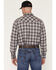 Image #4 - Ariat Men's FR Plaid Print Long Sleeve Snap Flannel Work Shirt, Grey, hi-res