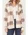 Image #3 - Idyllwind Women's Woodside Southwestern and Plaid Print Long Sleeve Snap Flannel Shirt, Cream, hi-res