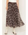 Image #2 - Lili Sidonio Women's Plaid Print Midi Skirt, Chocolate, hi-res