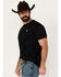 Image #3 - Riot Society Men's Rose Skull Short Sleeve Graphic T-Shirt, , hi-res