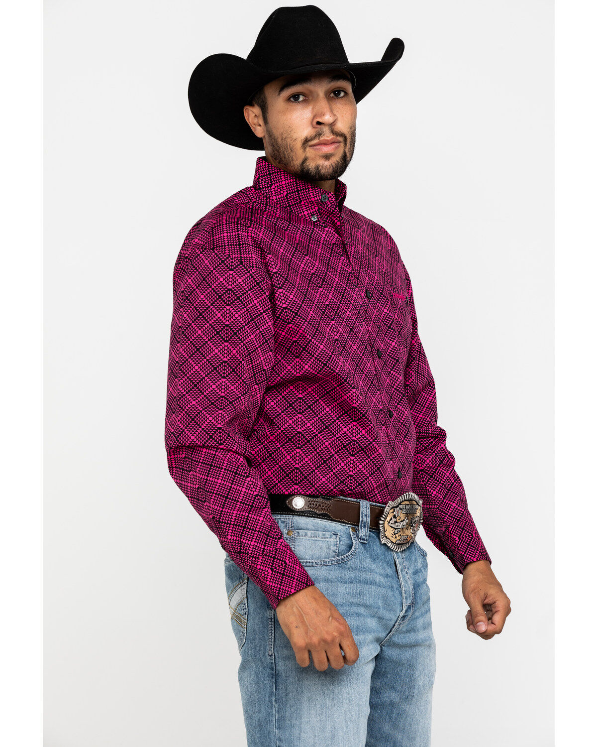 tough enough to wear pink western shirts