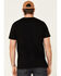 Image #5 - Rock & Roll Denim Men's Texas Flag Logo Graphic T-Shirt, Black, hi-res