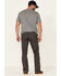 Image #2 - Ariat Men's Rebar M7 Durastretch Made Tough Straight Leg Work Pants, Grey, hi-res