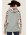 Image #4 - Hooey Women's Southwestern Print Hoodie, Blue, hi-res