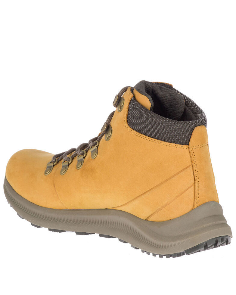 mens tan walking boots