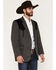 Image #2 - Circle S Men's Swedish Knit Boise Sport Coat, Hthr Charcoal, hi-res