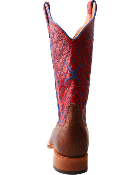 Image #6 - Twisted X Women's Hooey Diamond Stitch Cowgirl Boots - Square Toe, , hi-res