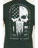 Image #4 - Howitzer Men's Defiant 76 Short Sleeve Graphic T-Shirt, Green, hi-res