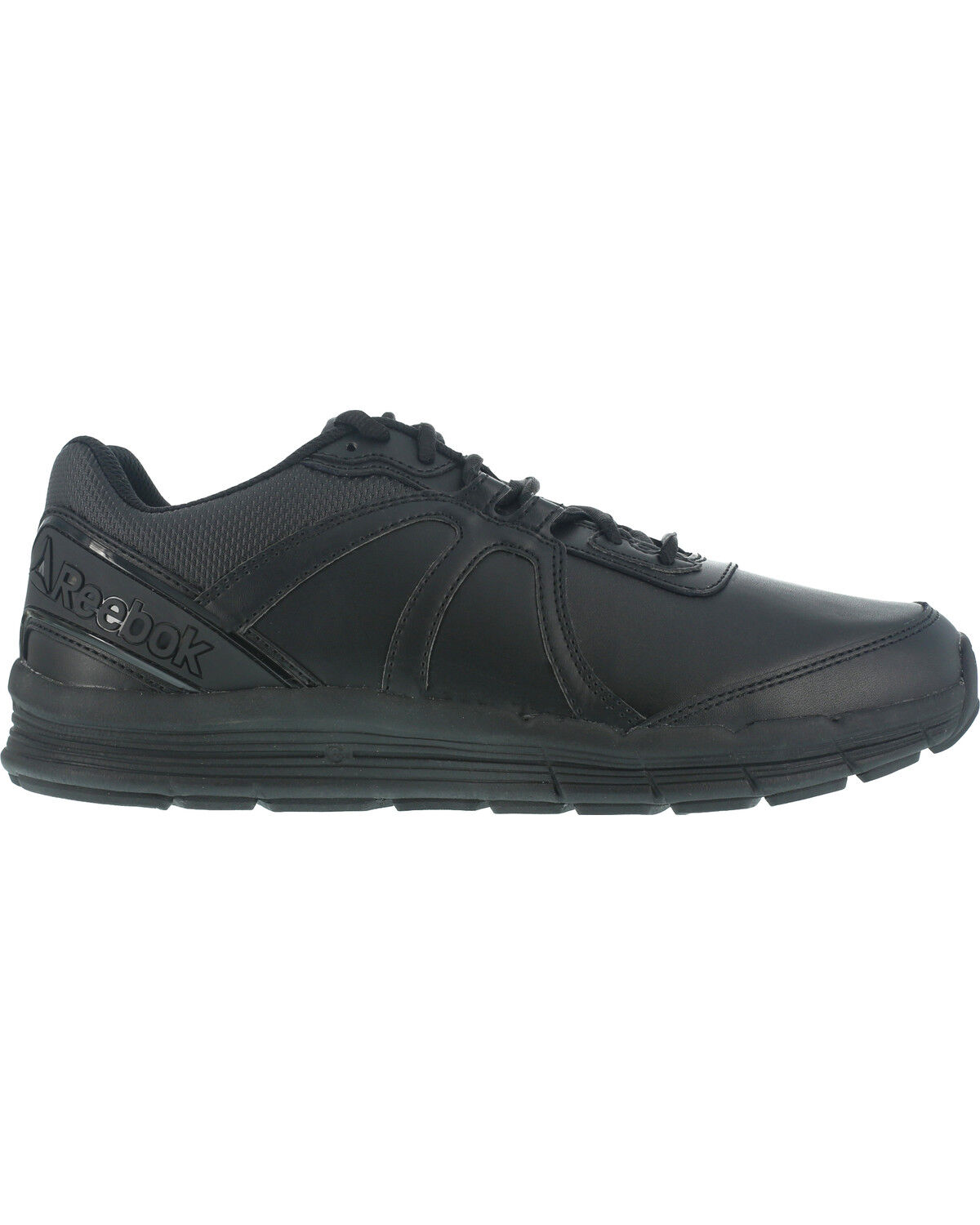 Image #3 - Reebok Women's Guide Athletic Oxford Work Shoes - Soft Toe, Black, hi-res