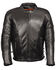Image #1 - Milwaukee Leather Men's Side Lace Vented Scooter Jacket - 5X, Black, hi-res