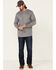 Image #2 - Cody James Men's FR Logo Long Sleeve Work T-Shirt, Light Grey, hi-res