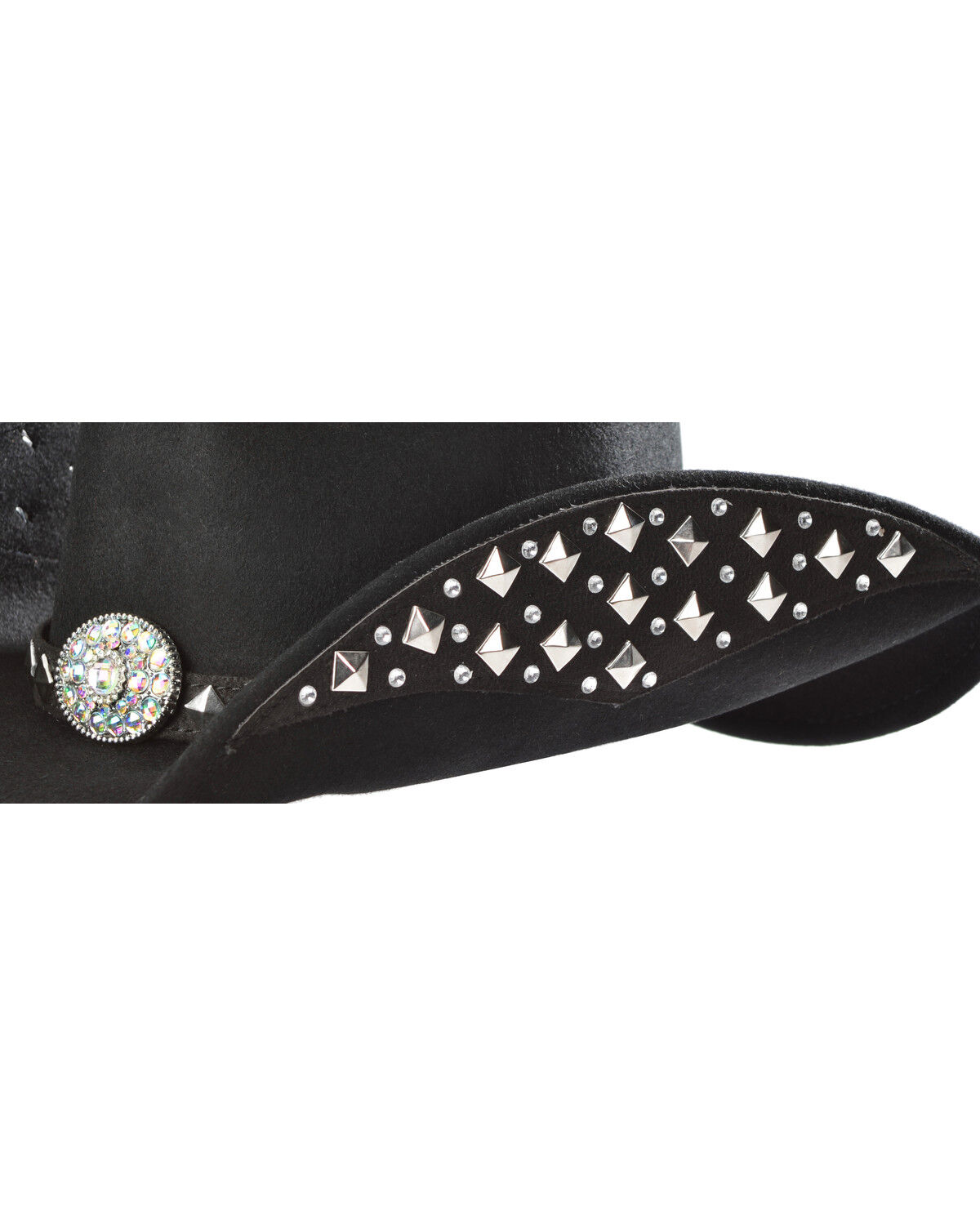 Image #4 - Bullhide Let's Get Loud Wool Cowgirl Hat, Black, hi-res
