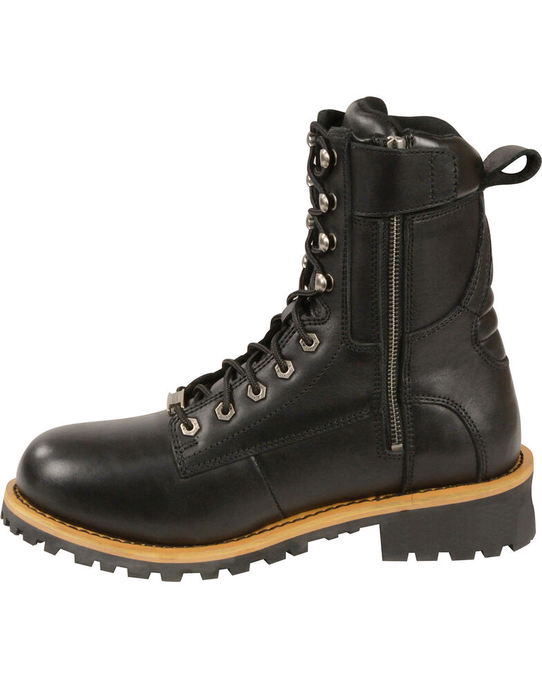 best way to lace logger boots