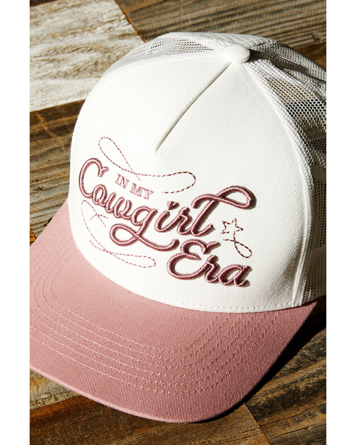 Image #2 - Shyanne Women's In My Cowgirl Era Ball Cap, White, hi-res
