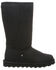 Image #2 - Bearpaw Women's Elle Short Vegan Casual Boots - Round Toe, Black, hi-res