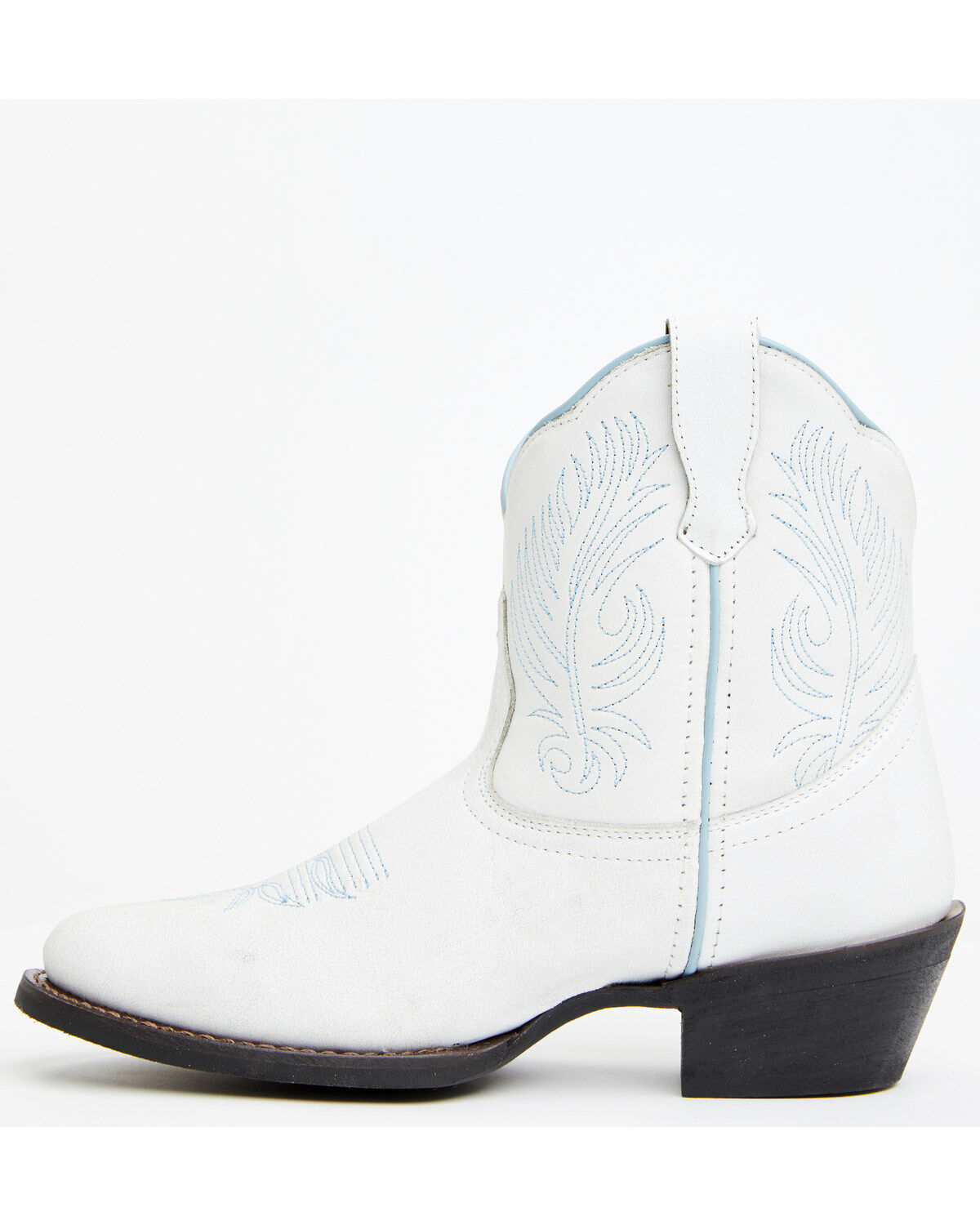 Image #3 - Laredo Women's Roxy Western Booties - Round Toe, Off White, hi-res