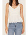 Image #3 - Shyanne Women's Flutter Sleeve Tank, White, hi-res