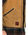 Image #6 - Outback Trading Co. Men's Sawbuck Oilskin Zip-Up Vest, Tan, hi-res