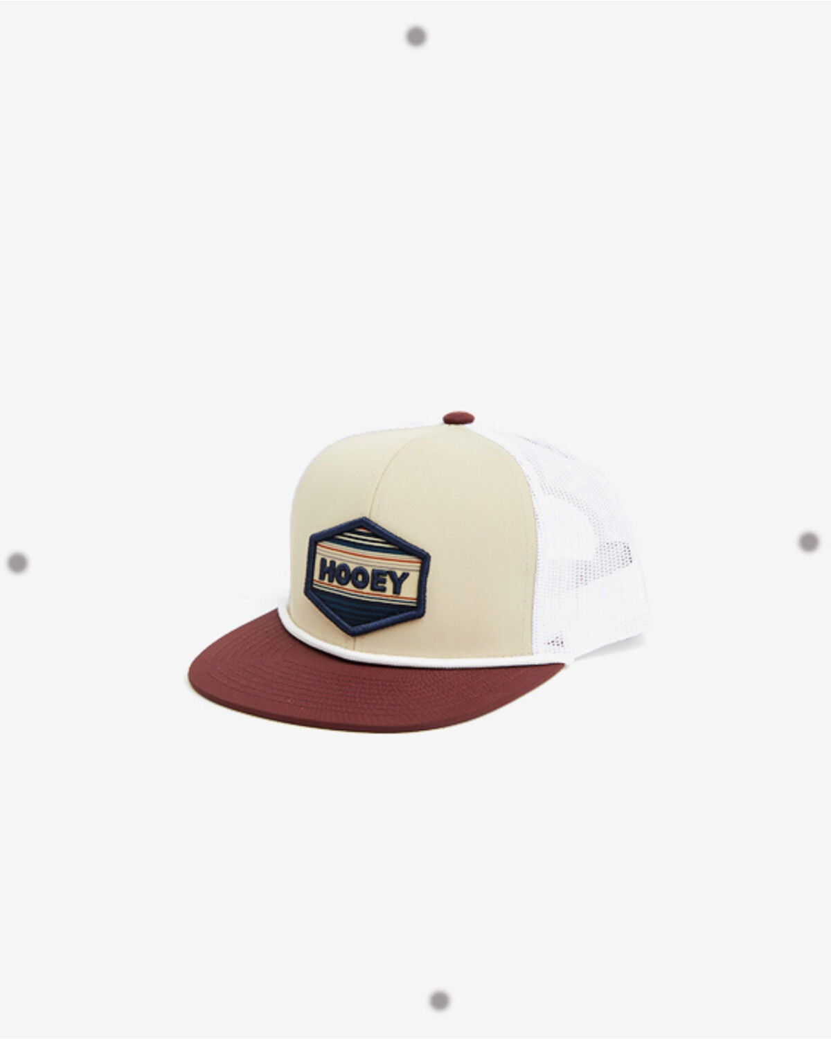 Image #1 - Hooey Kids' Mesa Trucker Cap, Tan, hi-res