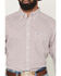 Image #3 - Ariat Men's Tiernan Geo Print Long Sleeve Button-Down Western Shirt, White, hi-res