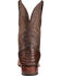 El Dorado Men's Handmade Caiman Belly Stockman Boots - Broad Square Toe, Bronze, hi-res