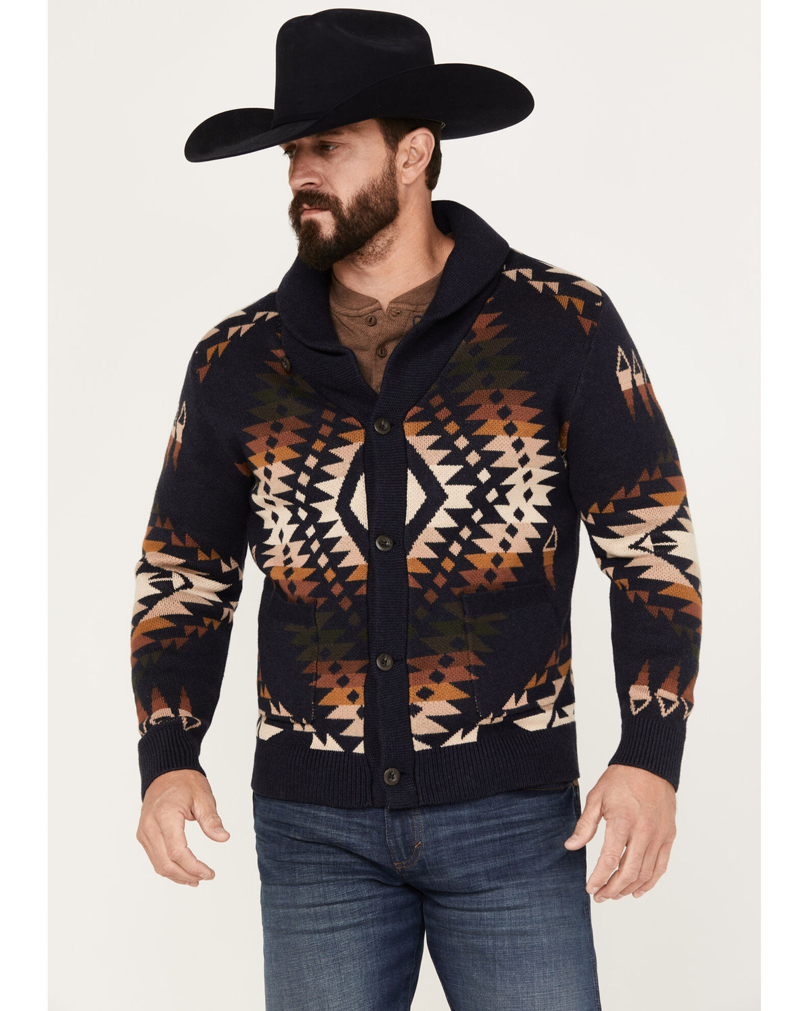 Pendleton Men s Mission Trails Cardigan Boot Barn