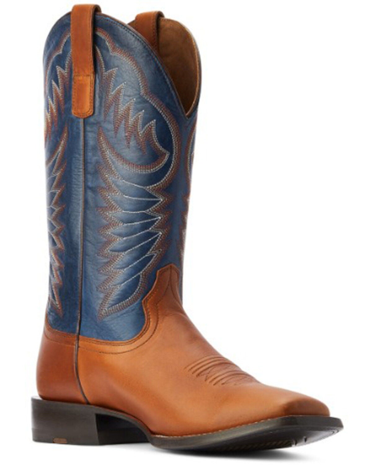 Ariat Men's Circuit Fargo Western Boots - Broad Square Toe, Brown, hi-res