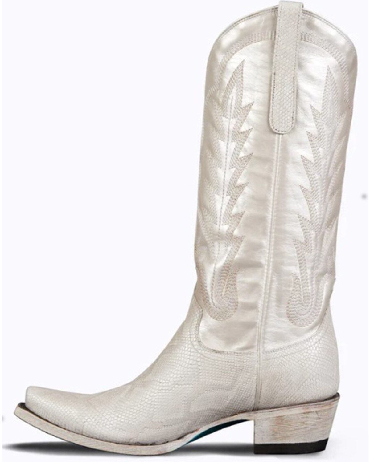 Image #3 - Lane Women's Rogue Exotic Python Western Boots - Snip Toe, , hi-res