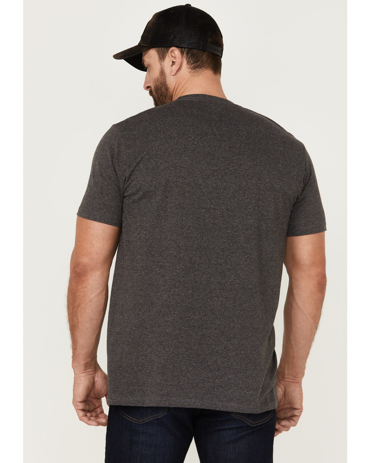 Image #4 - Flag & Anthem Men's Surplus Goods Graphic T-Shirt, Charcoal, hi-res