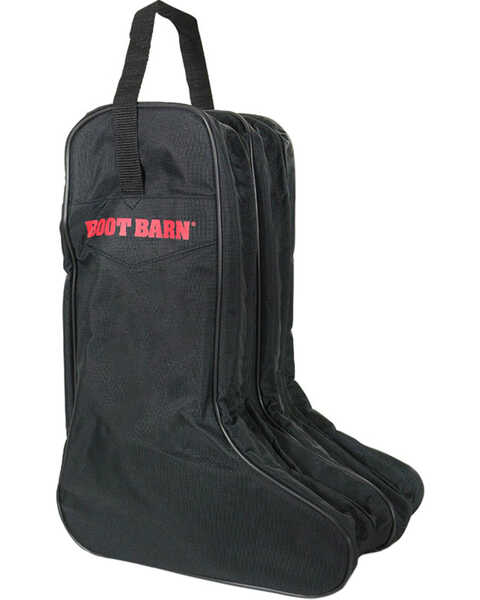 Boot Barn® Nylon Logo Boot Bag, Black, hi-res