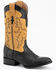 Ferrini Men's Nash Exotic Ostrich Leg Western Boots - Round Toe, Black, hi-res