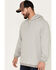 Brixton Men's Collegiate Pocket Hooded Sweatshirt, Heather Grey, hi-res