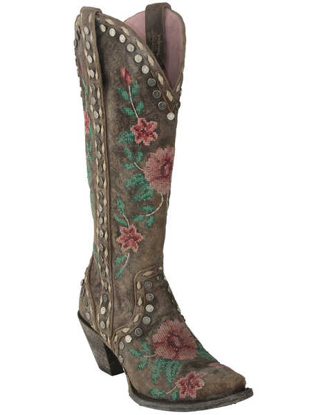 Image #1 - Junk Gypsy by Lane Women's Wild Stitch Western Boots - Snip Toe, , hi-res