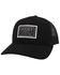 Image #1 - Hooey Men's Doc Trucker Cap, Black, hi-res