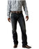 Image #2 - Ariat Men's M5 Bart Keith Dark Wash Mid Rise Straight Rigid Denim Jeans, Dark Wash, hi-res